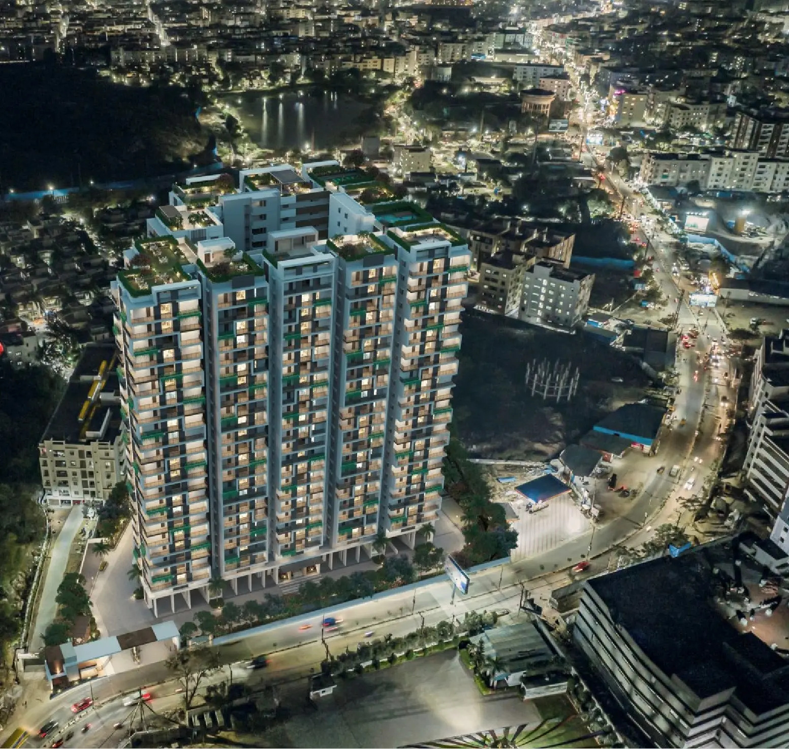 Hi rise Appartments in Nizampet